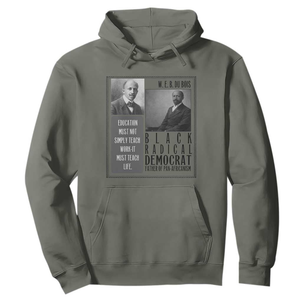 W E B Du Bois Hoodie Pan Africanism Intellectual Leader