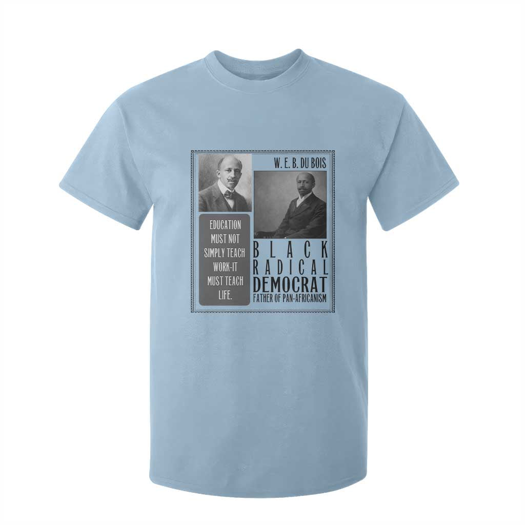 W E B Du Bois T Shirt For Kid Pan Africanism Intellectual Leader
