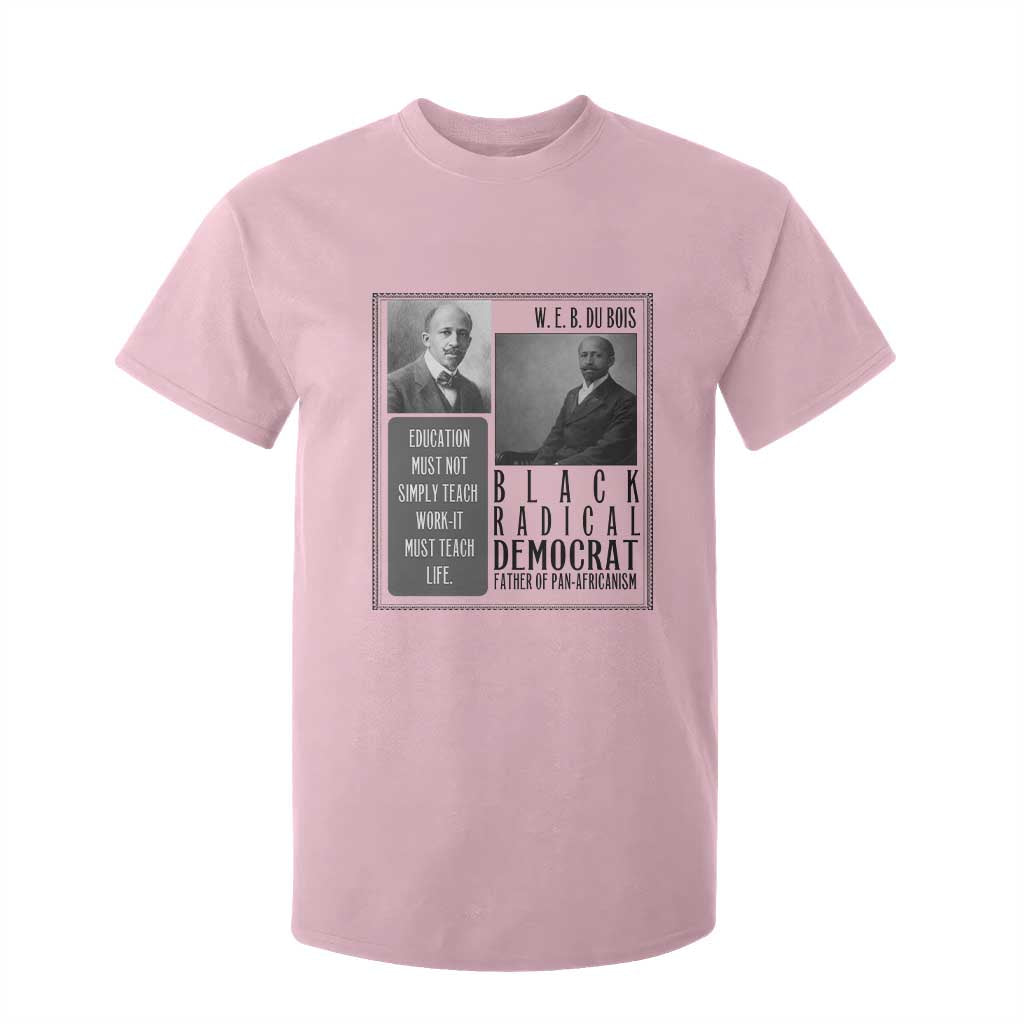 W E B Du Bois T Shirt For Kid Pan Africanism Intellectual Leader