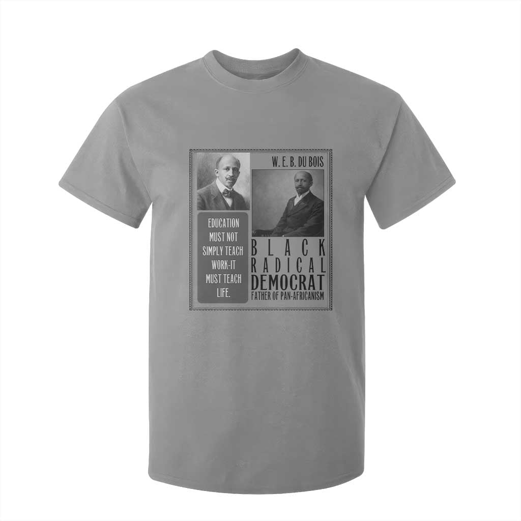 W E B Du Bois T Shirt For Kid Pan Africanism Intellectual Leader