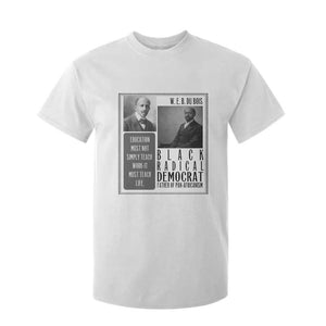 W E B Du Bois T Shirt For Kid Pan Africanism Intellectual Leader