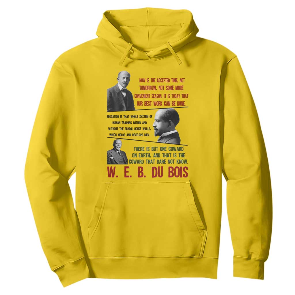 W E B Du Bois Education And Human Development Quote Hoodie
