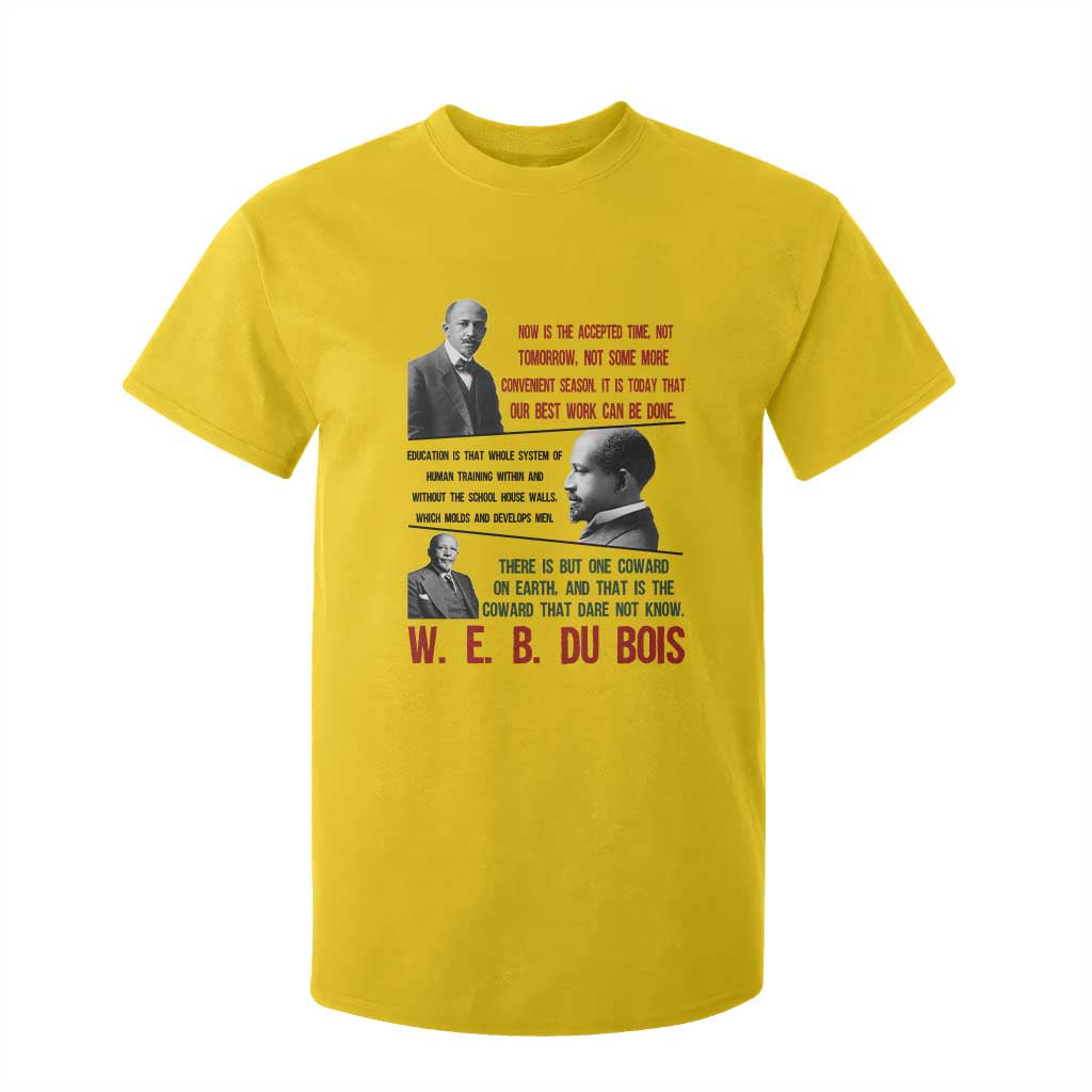 W E B Du Bois Education And Human Development Quote T Shirt For Kid