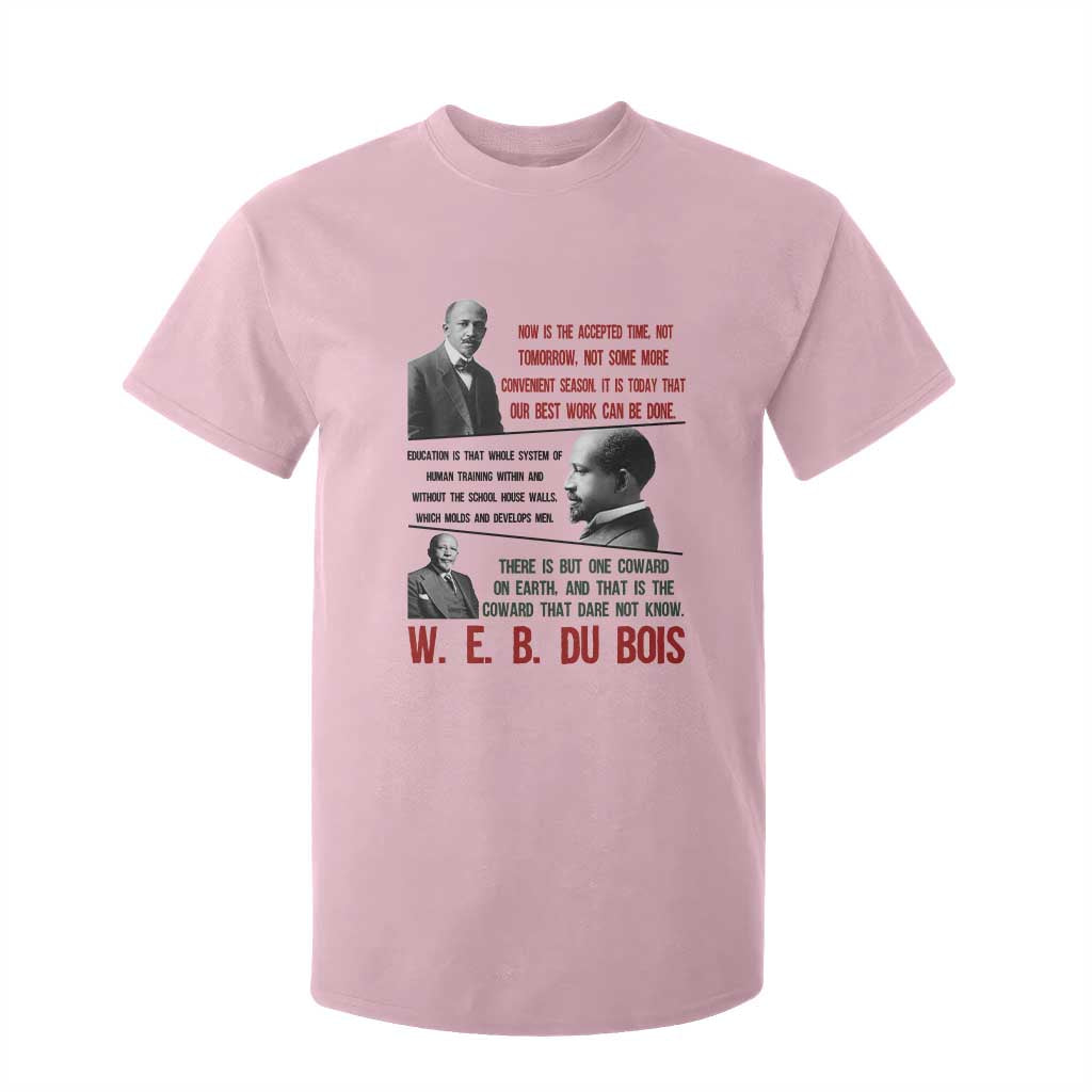 W E B Du Bois Education And Human Development Quote T Shirt For Kid