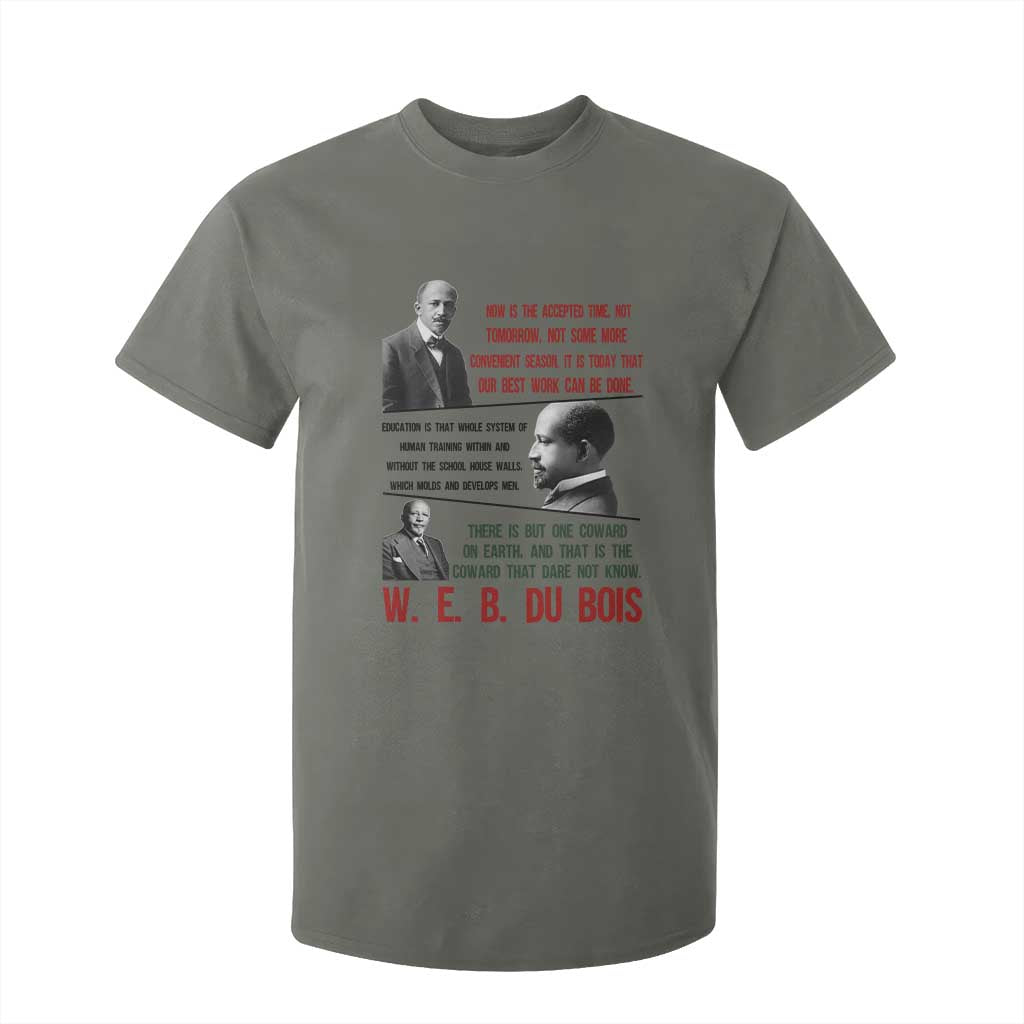 W E B Du Bois Education And Human Development Quote T Shirt For Kid
