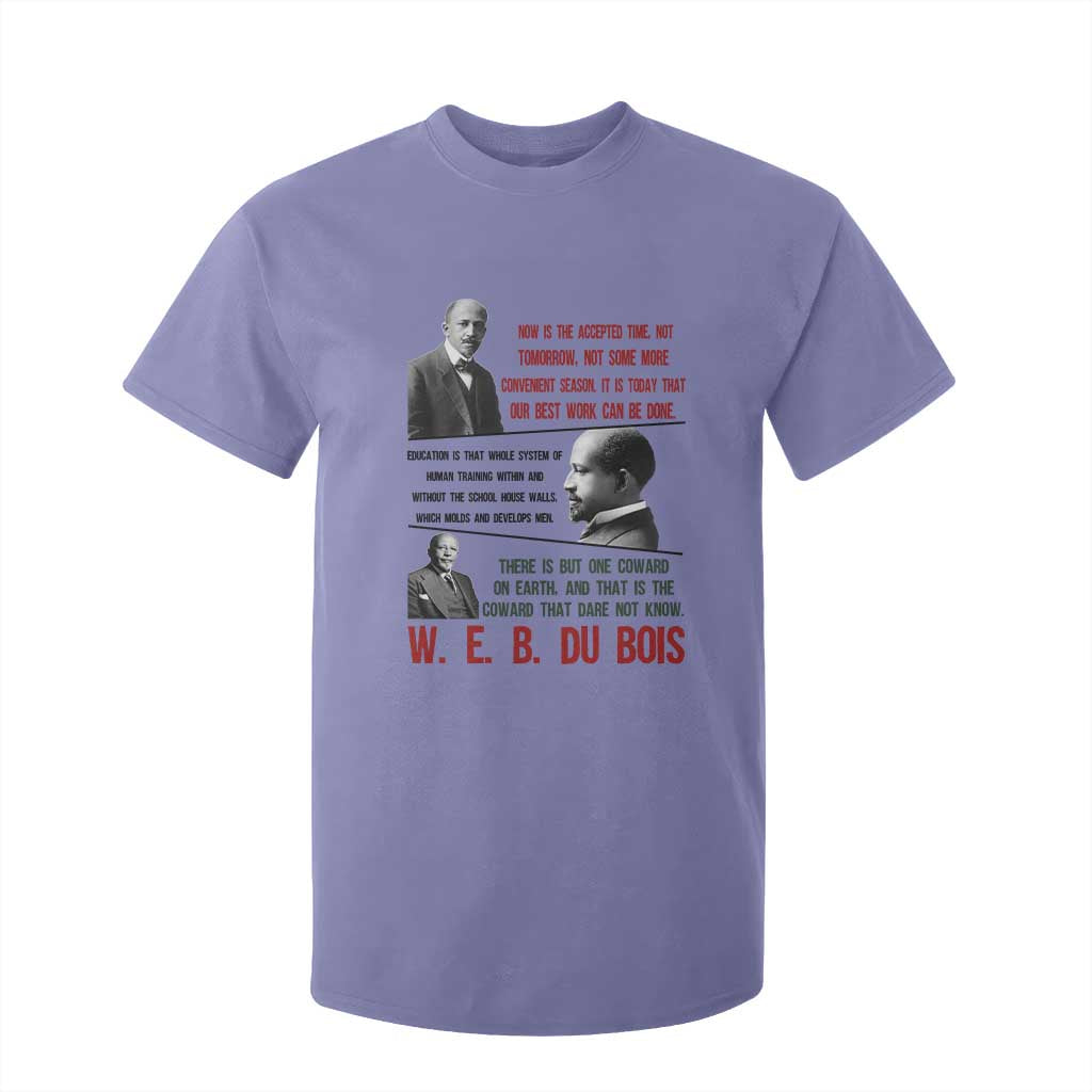 W E B Du Bois Education And Human Development Quote T Shirt For Kid