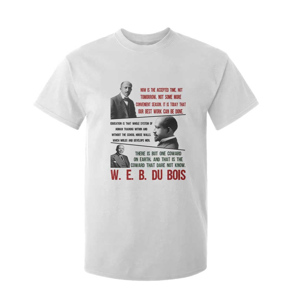 W E B Du Bois Education And Human Development Quote T Shirt For Kid