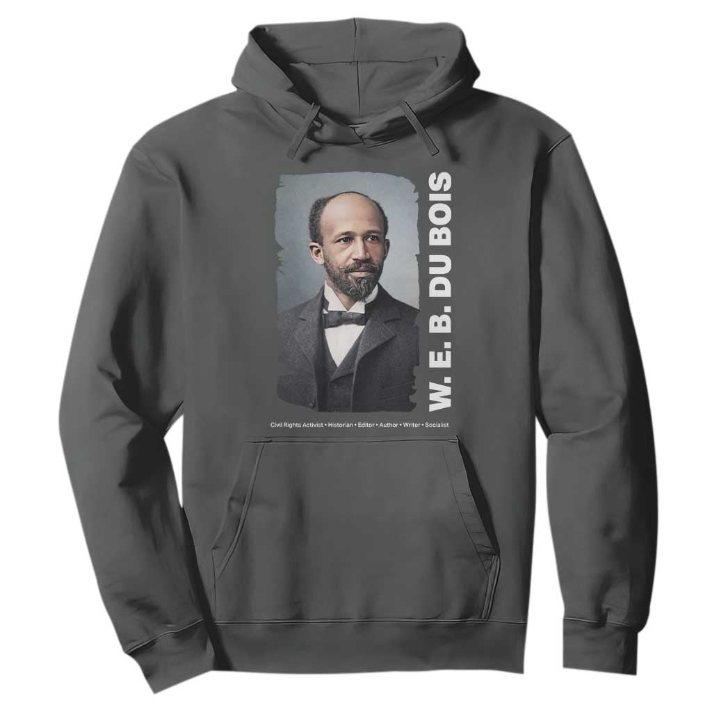 W E B Du Bois Hoodie Black Thought Leader And Intellectual Legacy