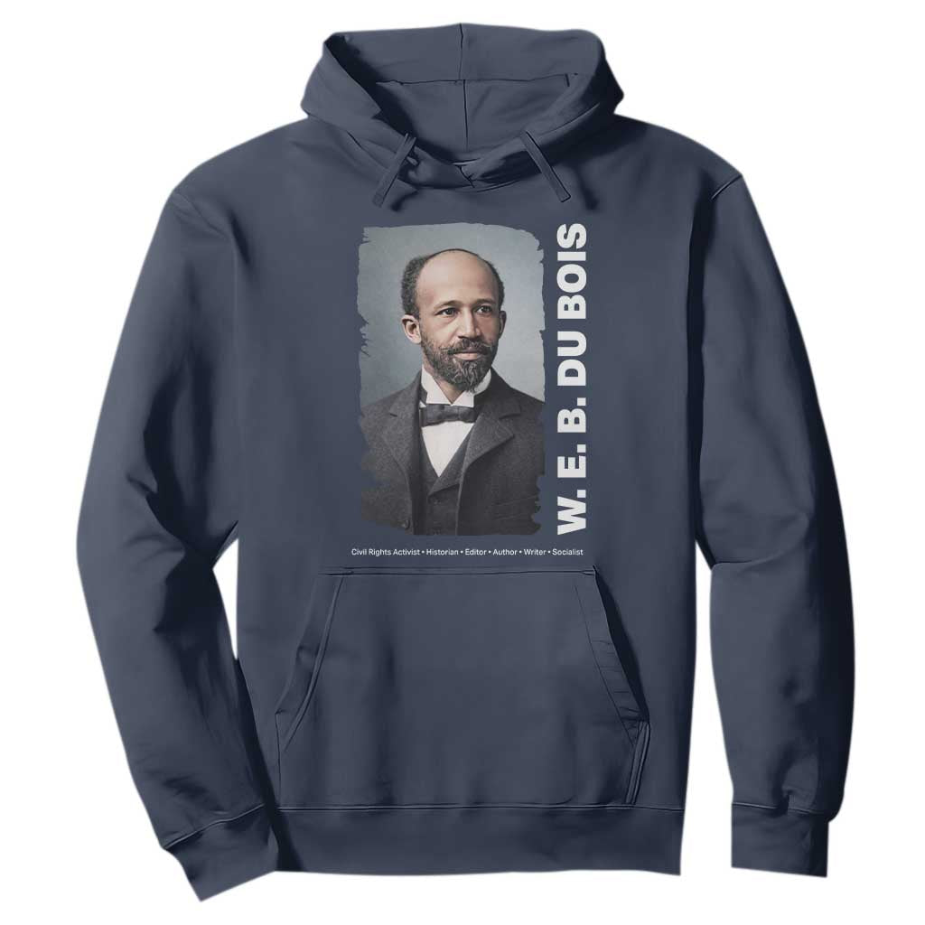 W E B Du Bois Hoodie Black Thought Leader And Intellectual Legacy