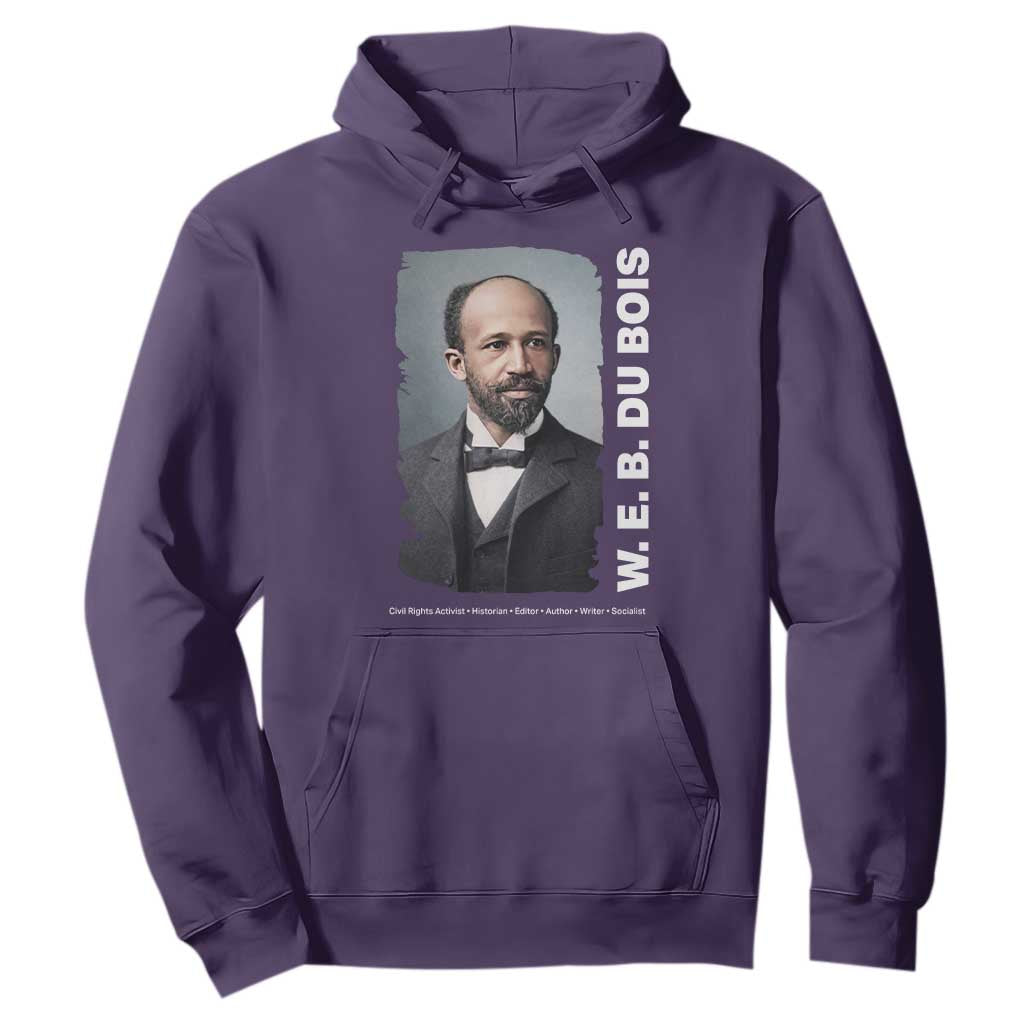 W E B Du Bois Hoodie Black Thought Leader And Intellectual Legacy
