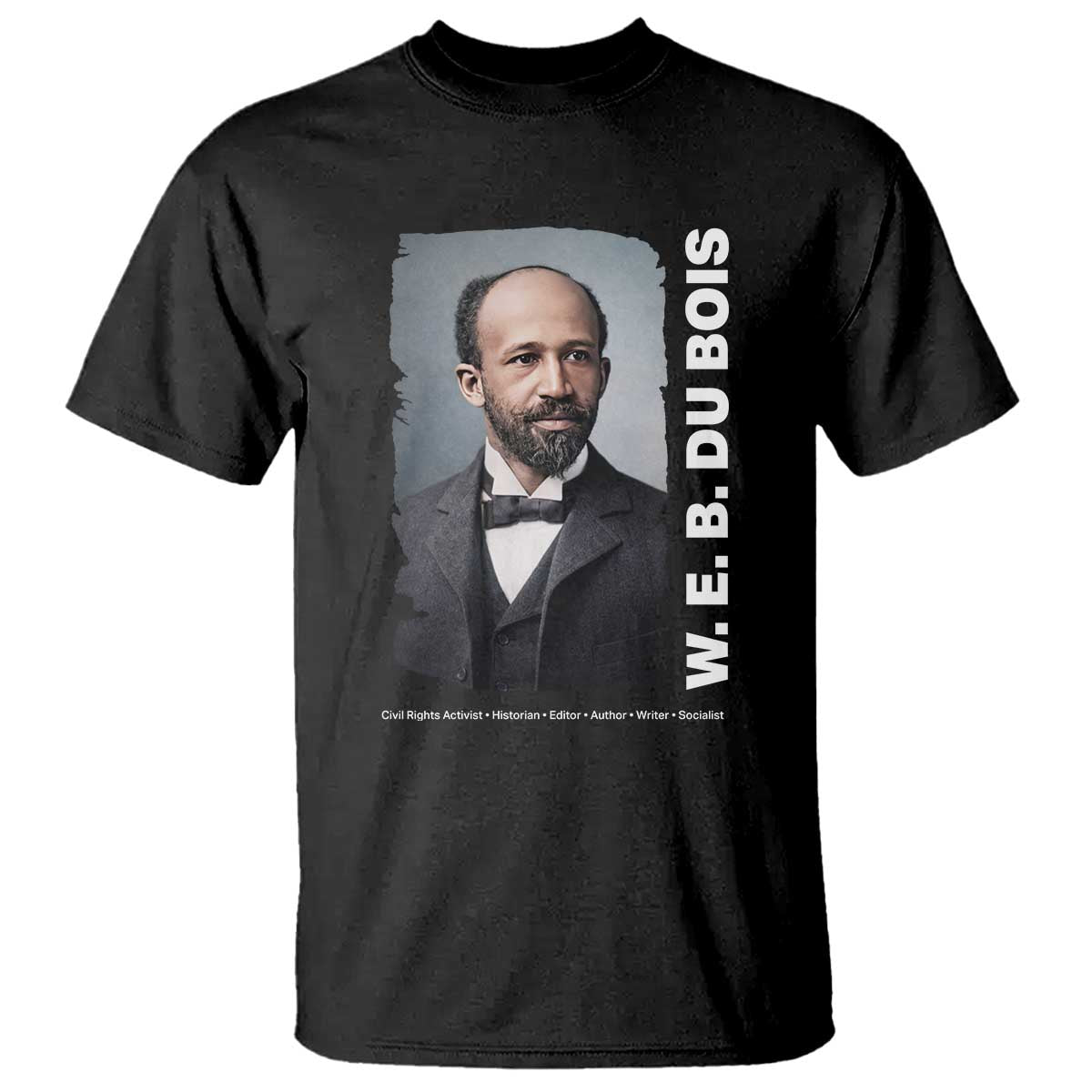 W E B Du Bois T Shirt Black Thought Leader And Intellectual Legacy