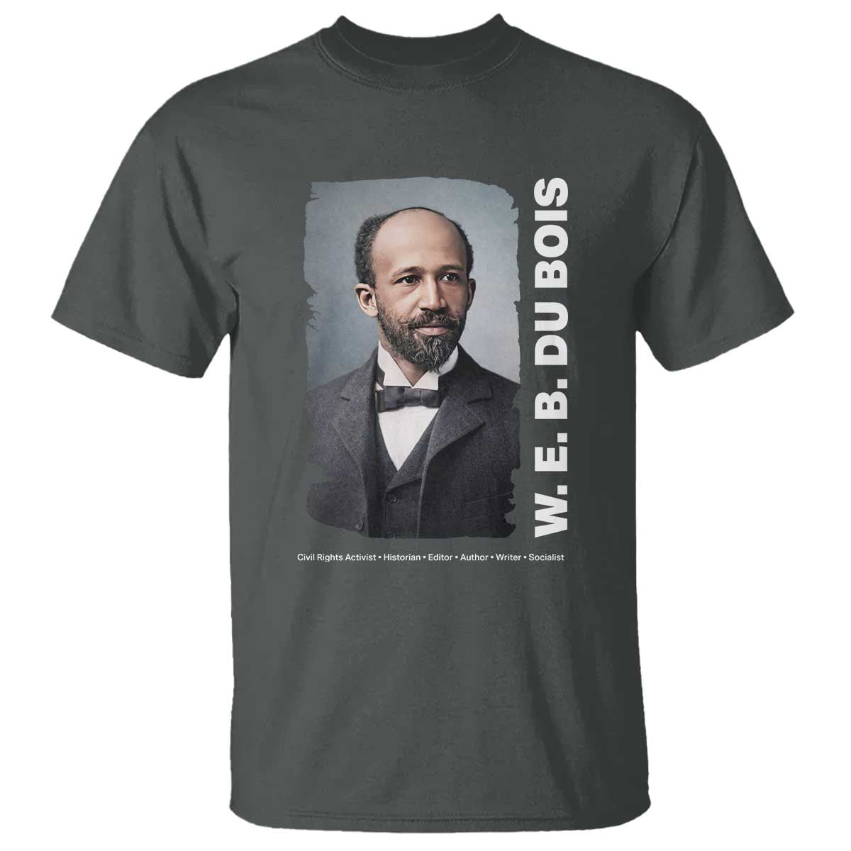 W E B Du Bois T Shirt Black Thought Leader And Intellectual Legacy