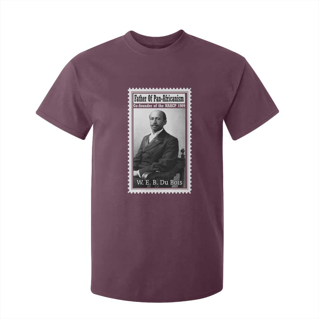 Vintage Stamp W E B Du Bois T Shirt For Kid Black Thought Leader