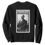 Vintage Stamp W E B Du Bois Sweatshirt Black Thought Leader