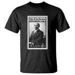 Vintage Stamp W E B Du Bois T Shirt Black Thought Leader