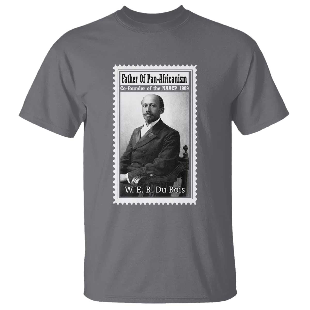 Vintage Stamp W E B Du Bois T Shirt Black Thought Leader