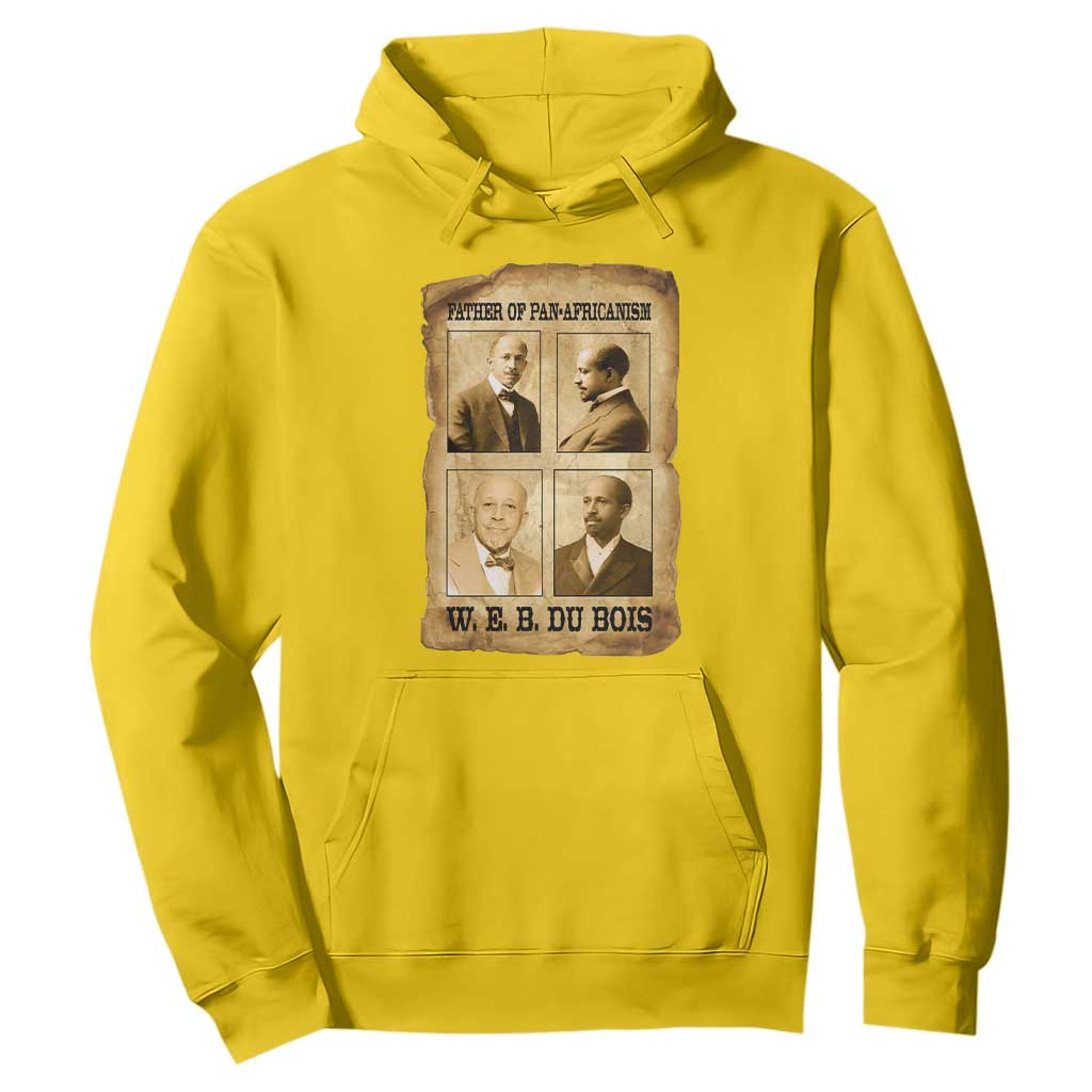 W E B Du Bois Hoodie African American History Gift