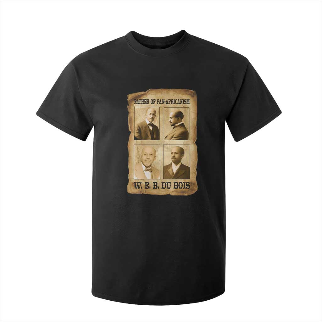 W E B Du Bois T Shirt For Kid African American History Gift