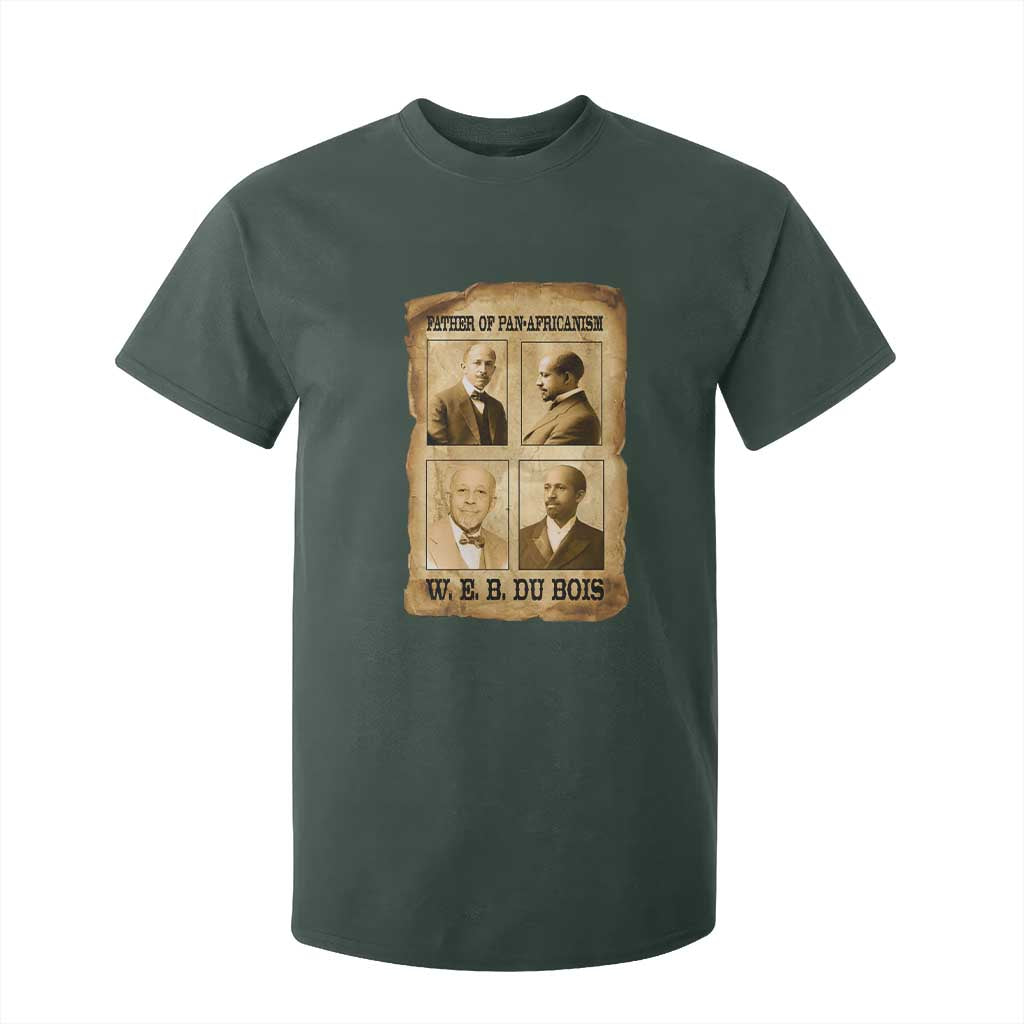 W E B Du Bois T Shirt For Kid African American History Gift