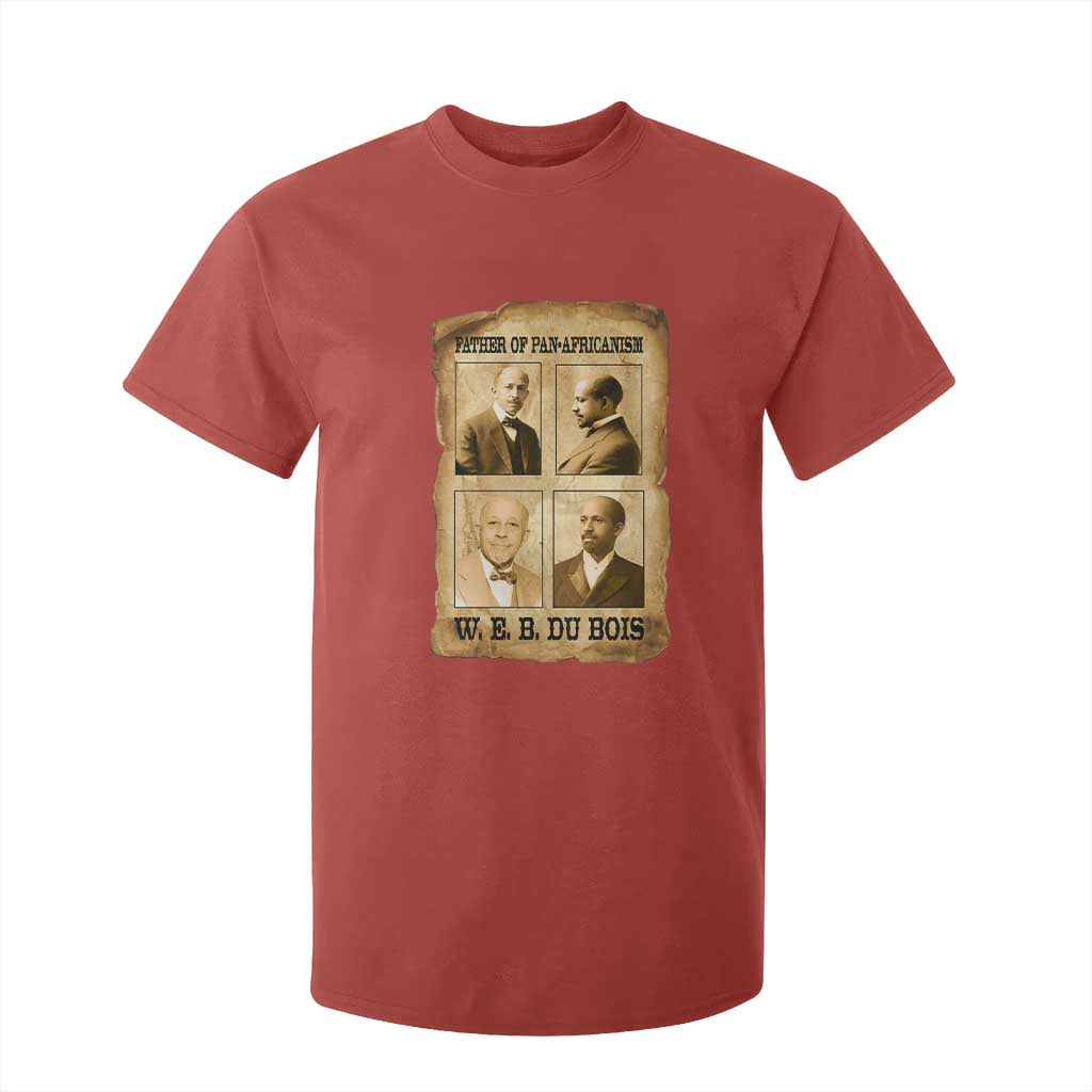 W E B Du Bois T Shirt For Kid African American History Gift