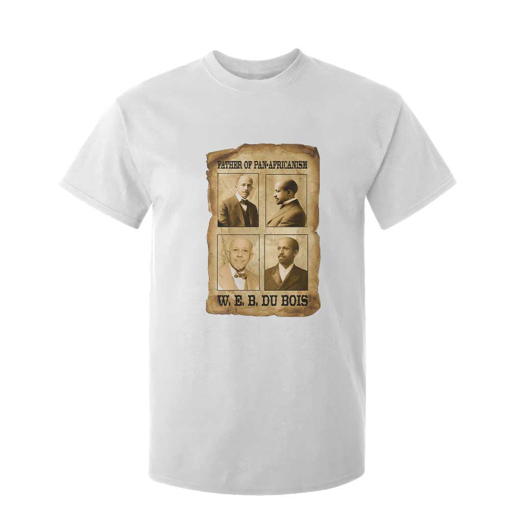 W E B Du Bois T Shirt For Kid African American History Gift