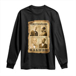 W E B Du Bois Long Sleeve Shirt African American History Gift