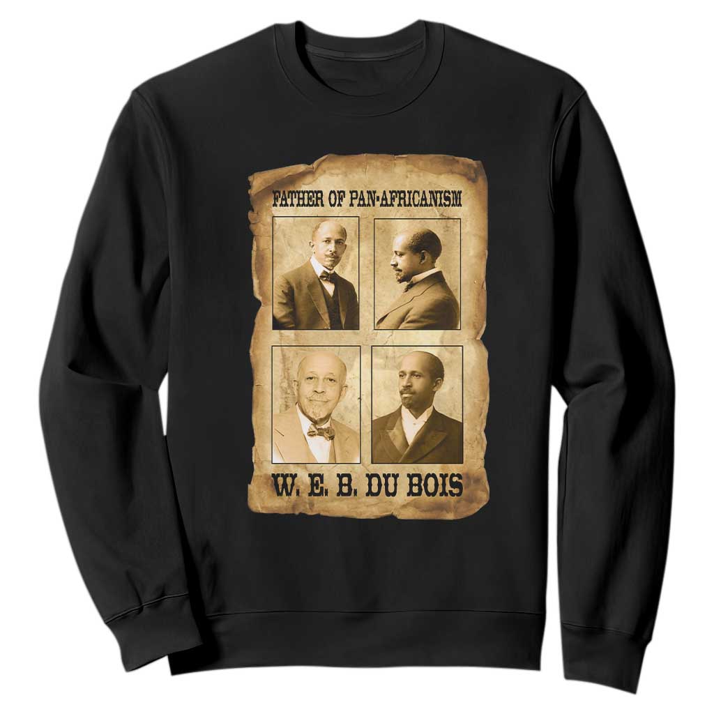 W E B Du Bois Sweatshirt African American History Gift