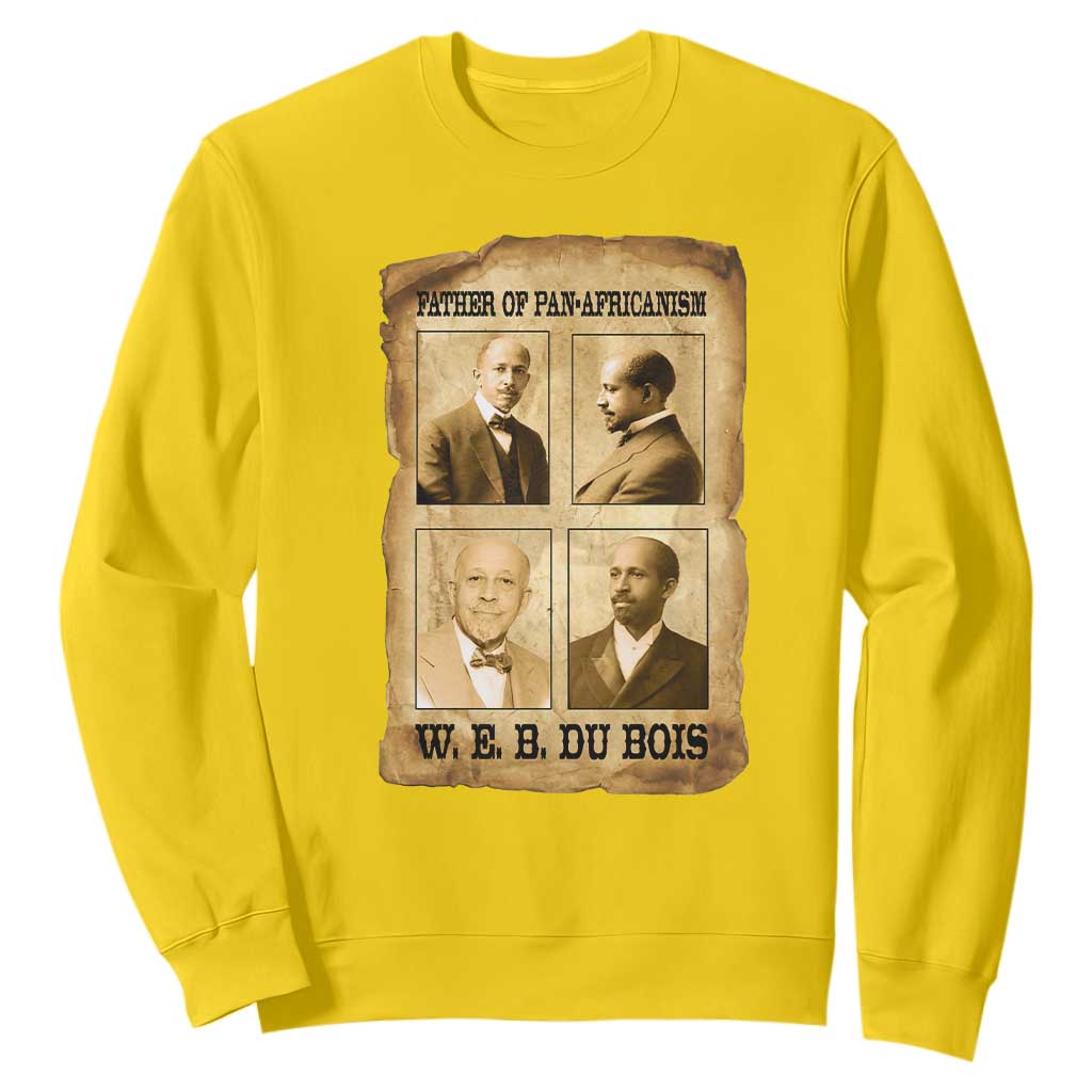 W E B Du Bois Sweatshirt African American History Gift