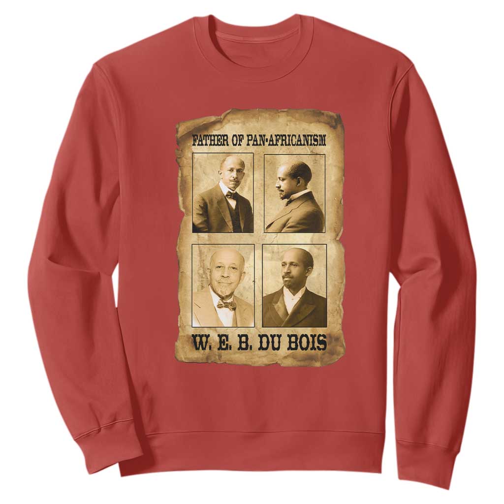 W E B Du Bois Sweatshirt African American History Gift