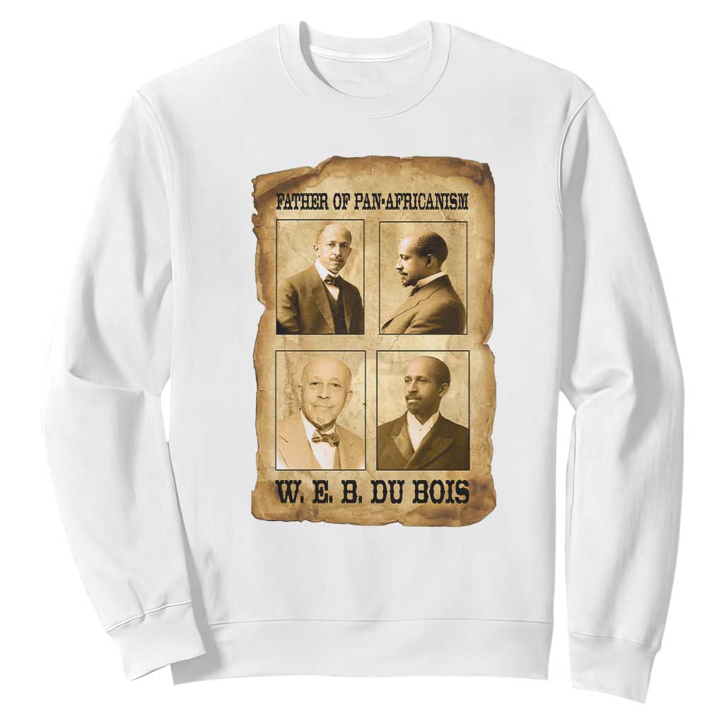 W E B Du Bois Sweatshirt African American History Gift