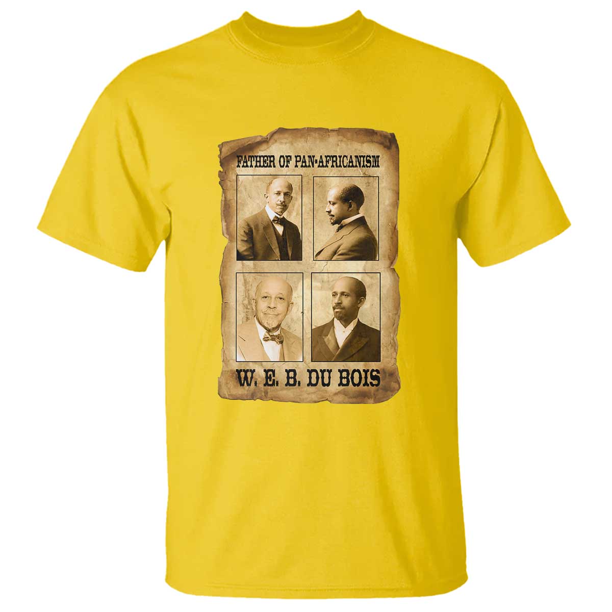 W E B Du Bois T Shirt African American History Gift