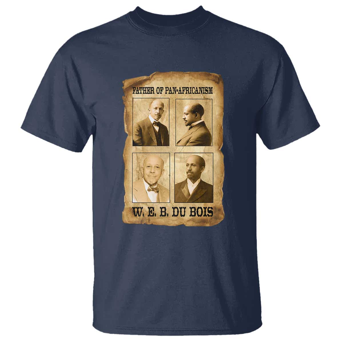 W E B Du Bois T Shirt African American History Gift