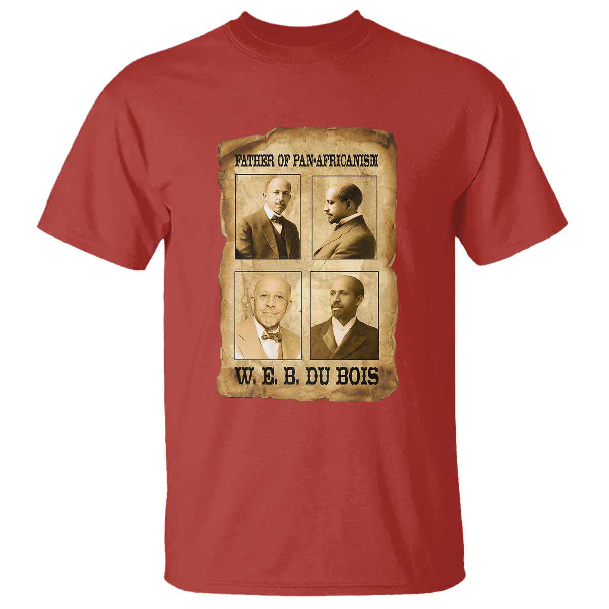 W E B Du Bois T Shirt African American History Gift