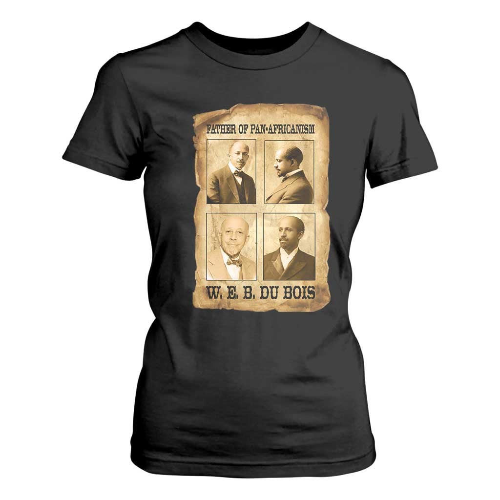 W E B Du Bois T Shirt For Women African American History Gift