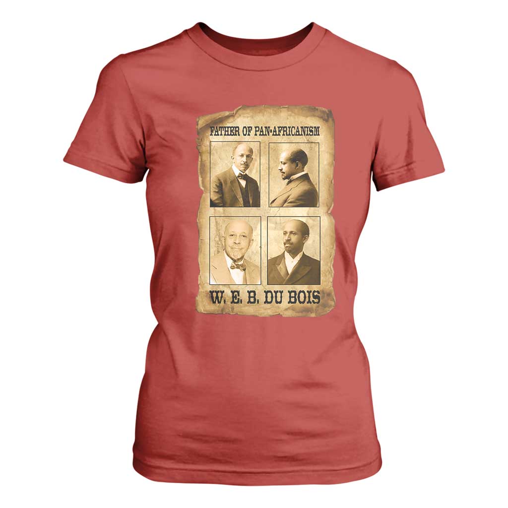W E B Du Bois T Shirt For Women African American History Gift