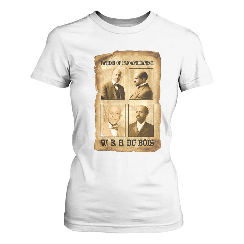 W E B Du Bois T Shirt For Women African American History Gift