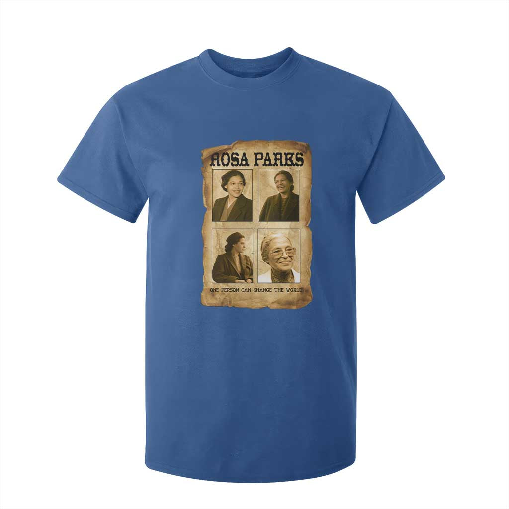 One Person Can Change The World Quote T Shirt For Kid Rosa Parks Legacy