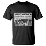 Shirley Chisholm Quote T Shirt Women Must Become Revolutionary