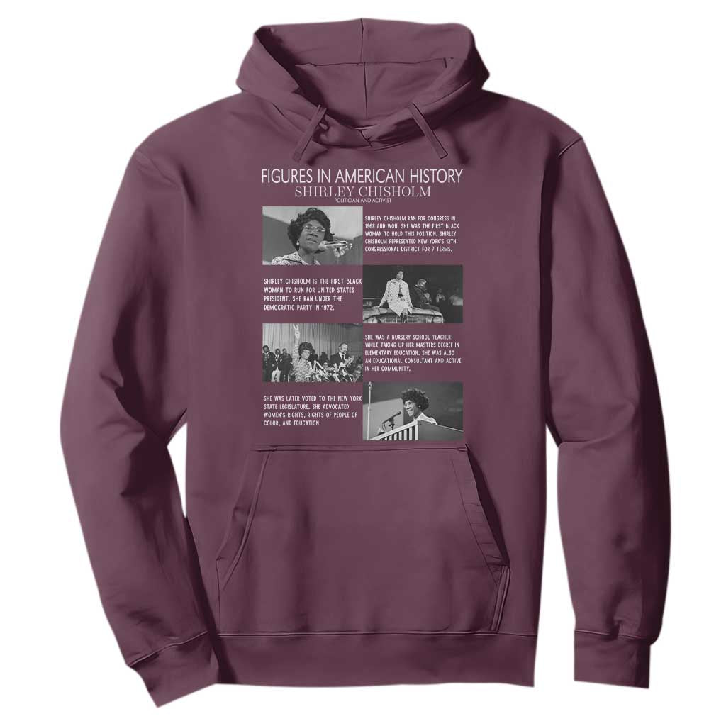 Shirley Chisholm Hoodie Black Woman Leadership Icon