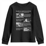 Shirley Chisholm Youth Sweatshirt Black Woman Leadership Icon