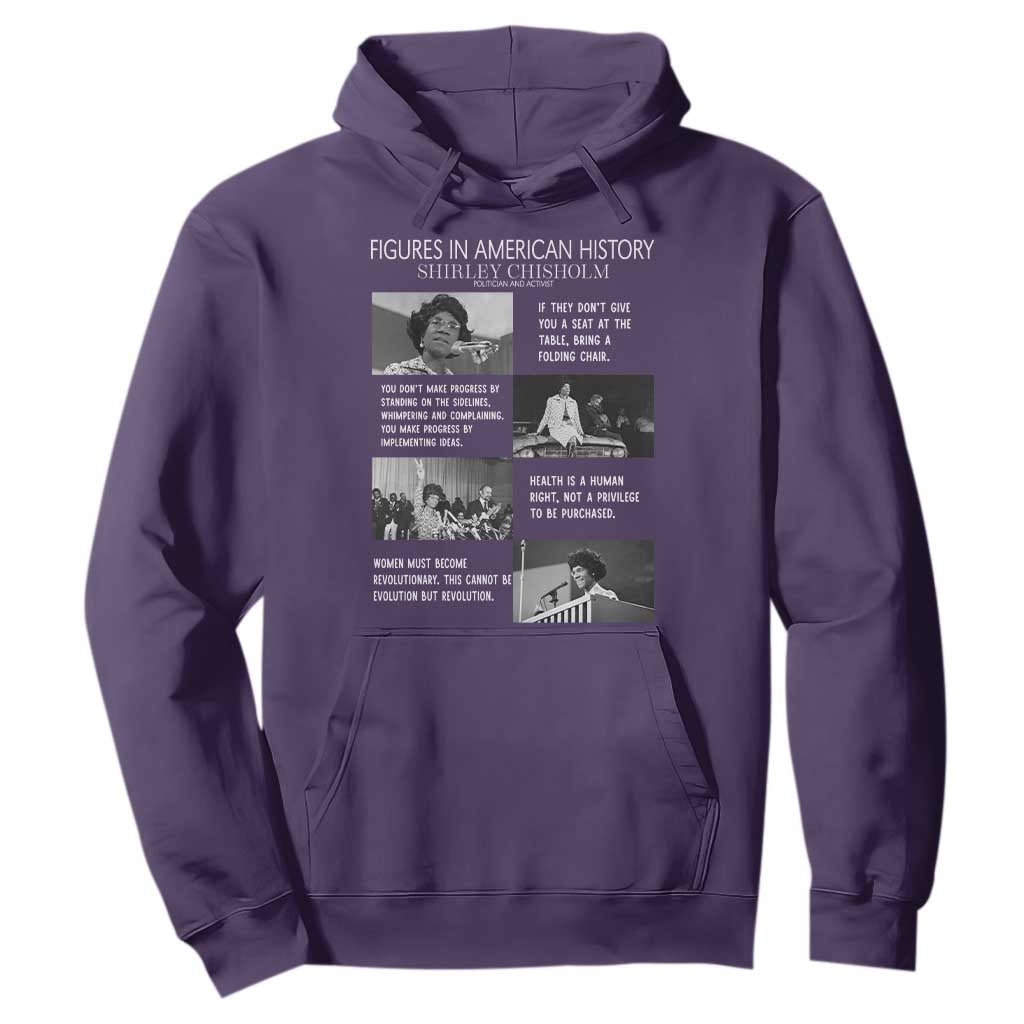 Shirley Chisholm Legacy Hoodie Civil Rights Woman Leader