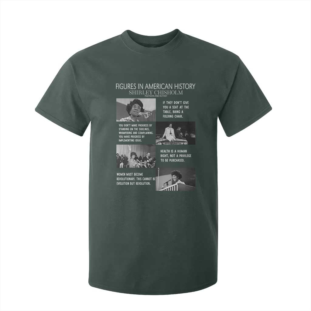 Shirley Chisholm Legacy T Shirt For Kid Civil Rights Woman Leader