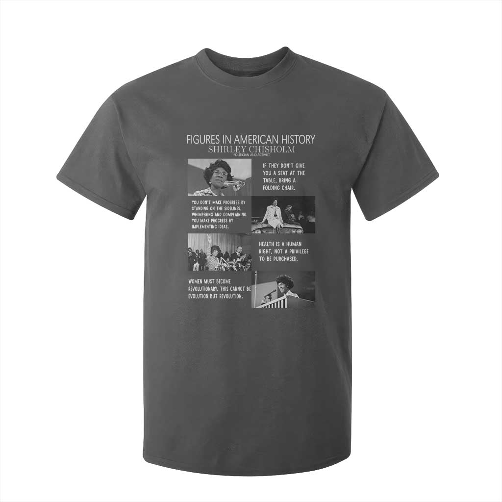 Shirley Chisholm Legacy T Shirt For Kid Civil Rights Woman Leader