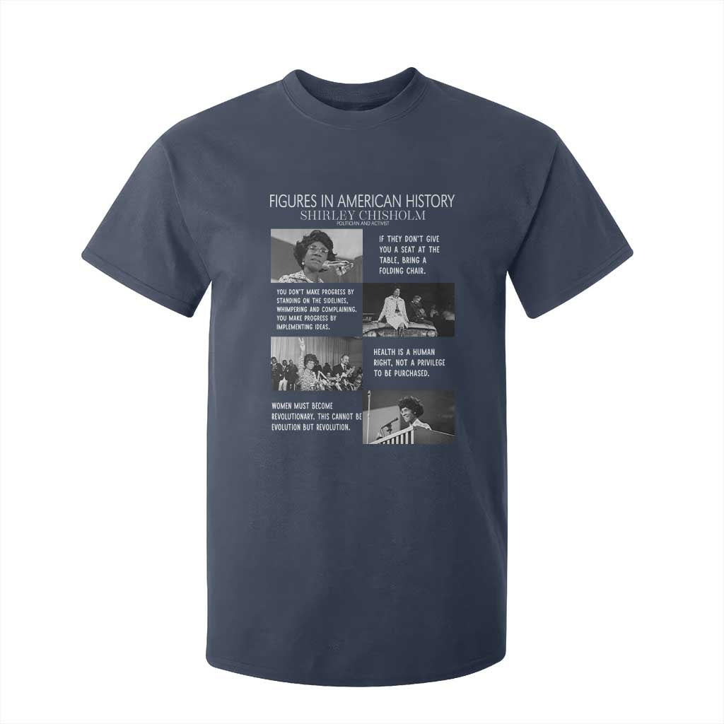 Shirley Chisholm Legacy T Shirt For Kid Civil Rights Woman Leader
