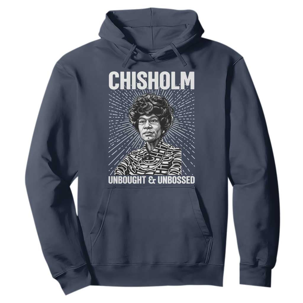 Shirley Chisholm Unbought And Unbossed Feminist Hoodie