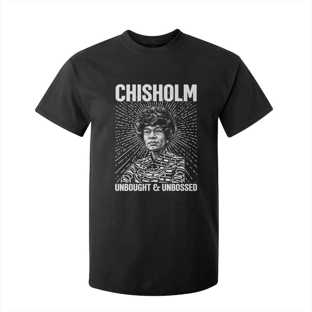 Shirley Chisholm Unbought And Unbossed Feminist T Shirt For Kid