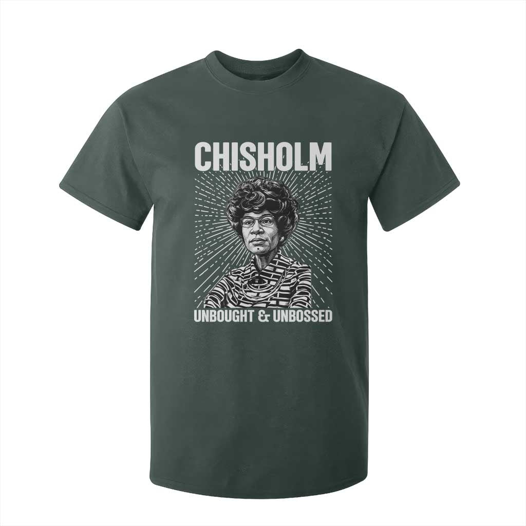 Shirley Chisholm Unbought And Unbossed Feminist T Shirt For Kid