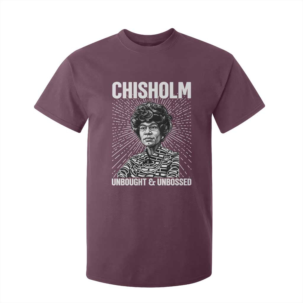 Shirley Chisholm Unbought And Unbossed Feminist T Shirt For Kid