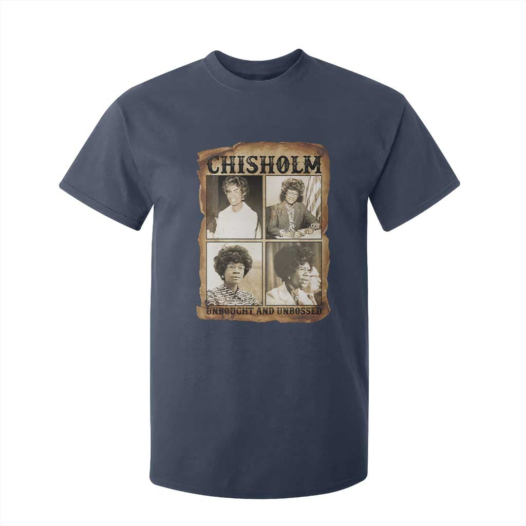 Vintage Shirley Chisholm Unbought And Unbossed T Shirt For Kid Womens History Month