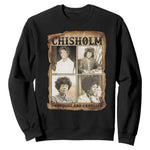 Vintage Shirley Chisholm Unbought And Unbossed Sweatshirt Womens History Month